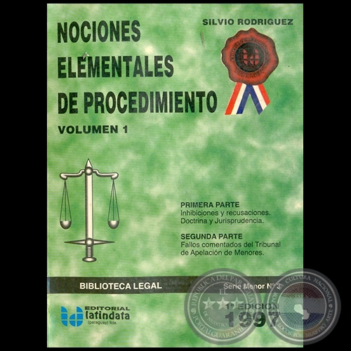NOCIONES ELEMENTALES DE PROCEDIMIENTO - Volumen 1 - Autor: SILVIO RODRÍGUEZ - Año 1997